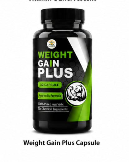Suved Herbal Weight Gain Plus – Ayurvedic Capsules