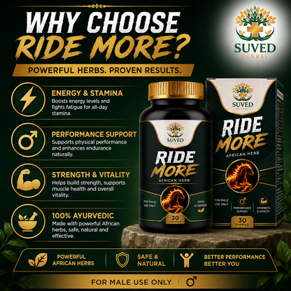 Suved Herbal Ride More Power Capsule for Men