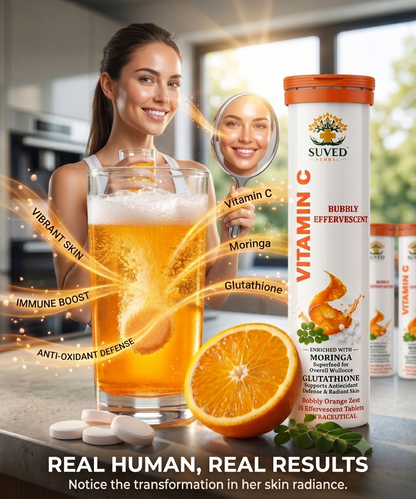 Suved Herbal Vitamin C Bubbly Effervescent Tablets