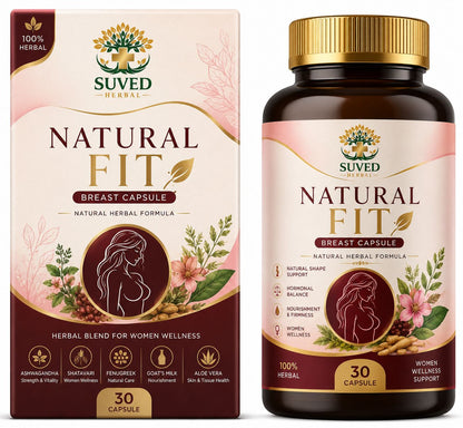 Suved Herbal Natural Fit Breast Capsule for Women