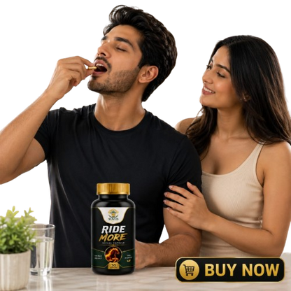 Suved Herbal Ride More Capsules – Ayurvedic Men's Wellness Supplement (30 Capsules)